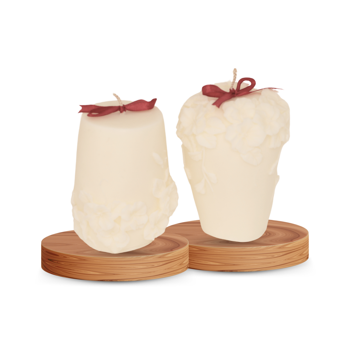 Citrus Grove: Scented Candles (Blooming Curve 740gm) (Set of 2)