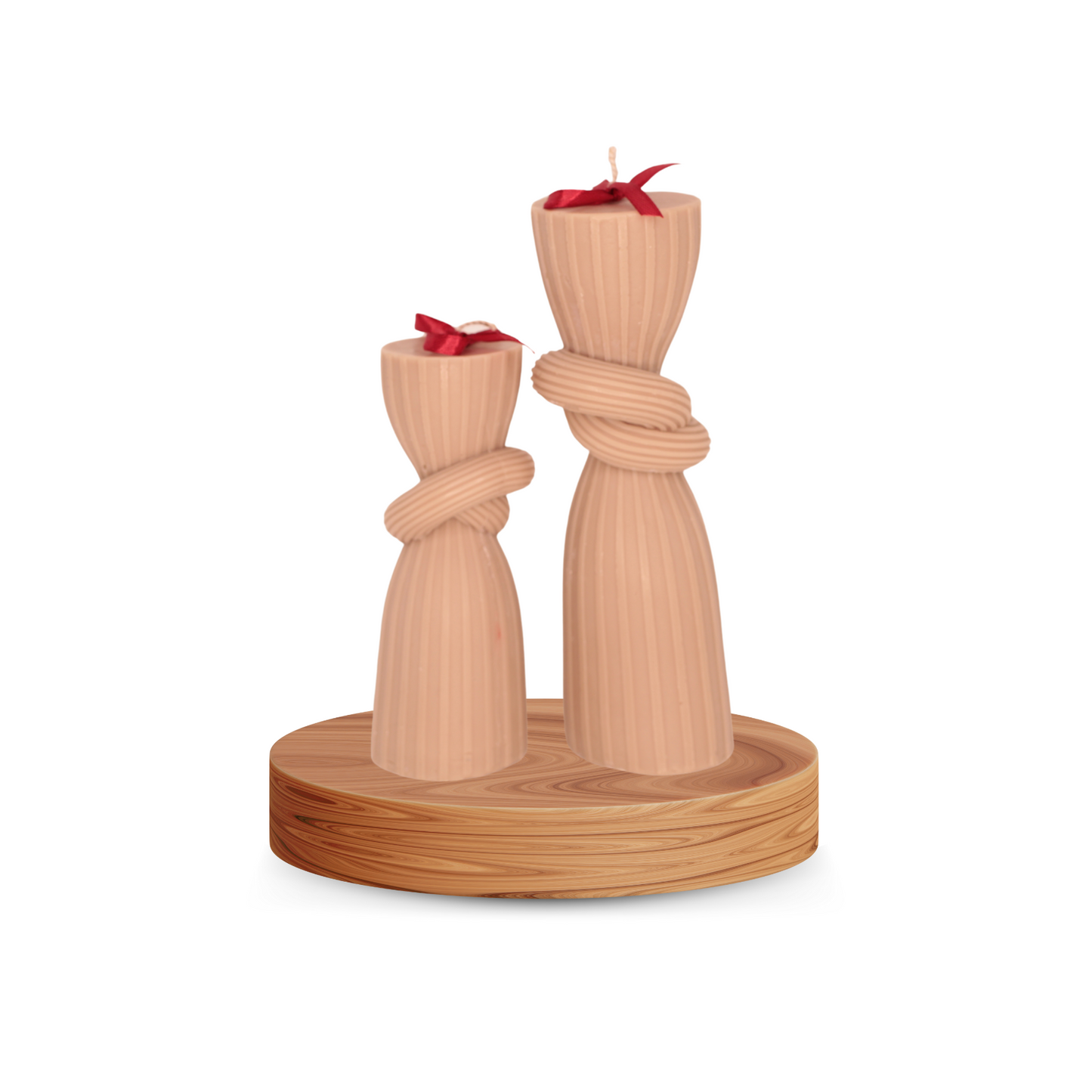 Mystic Garden: Scented Candles (Knot of Light Tall 535gm) (Set of 2)