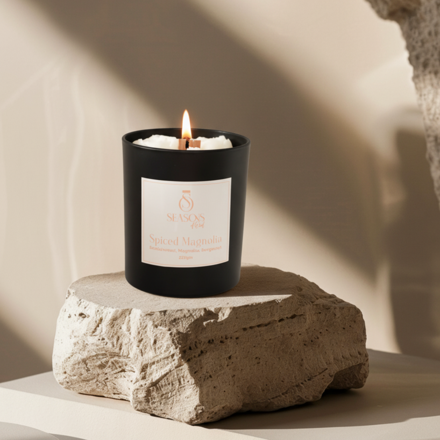 Spiced Magnolia: Scented Candle 220gm