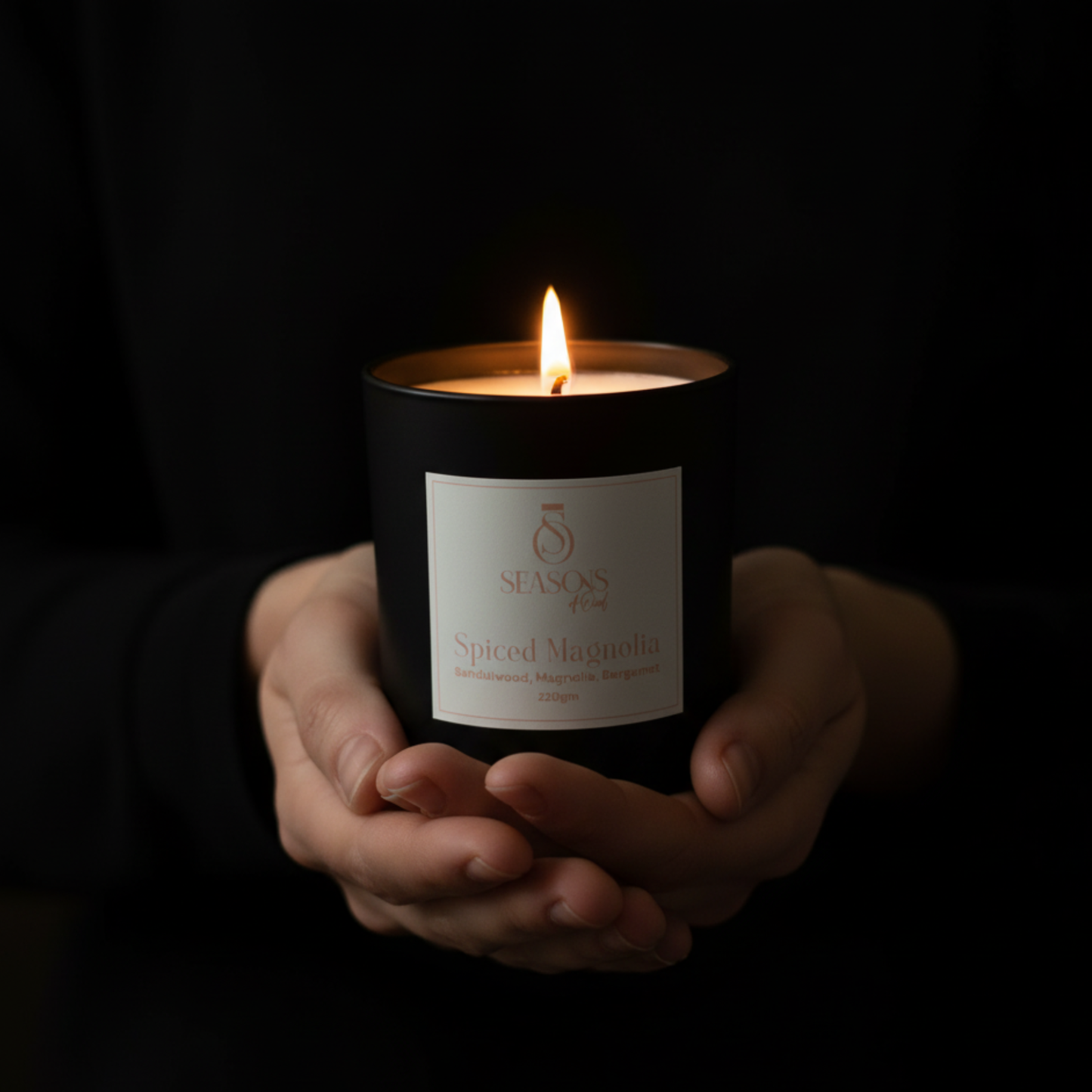 Spiced Magnolia: Scented Candle 220gm