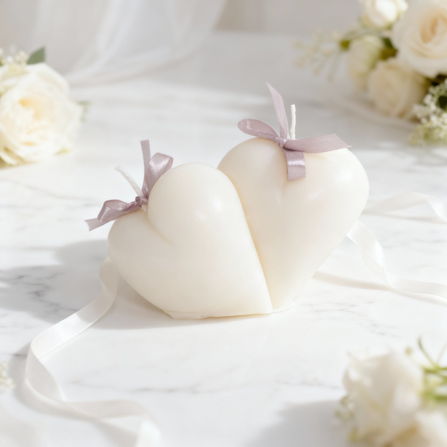 Crimson Spell: Scented Candles (White)