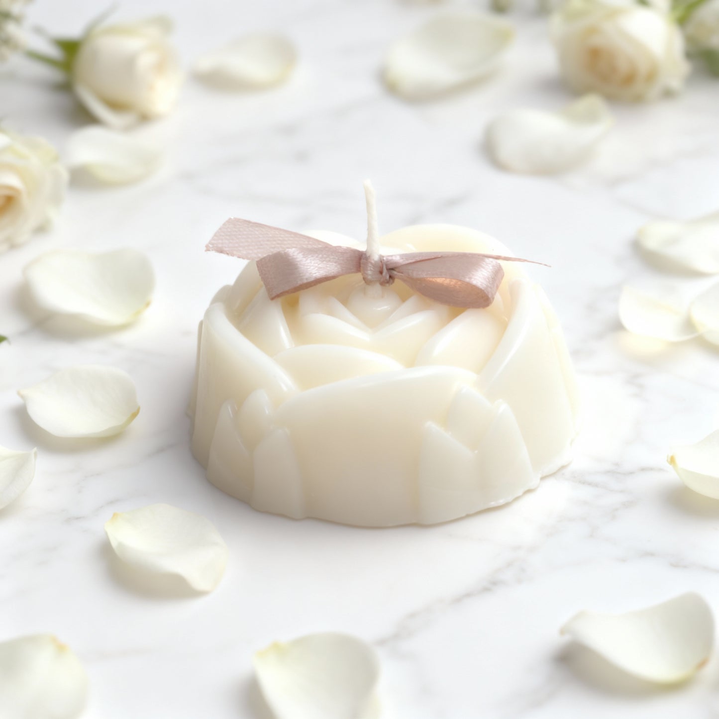 Crimson Spell: Scented Candles (White)