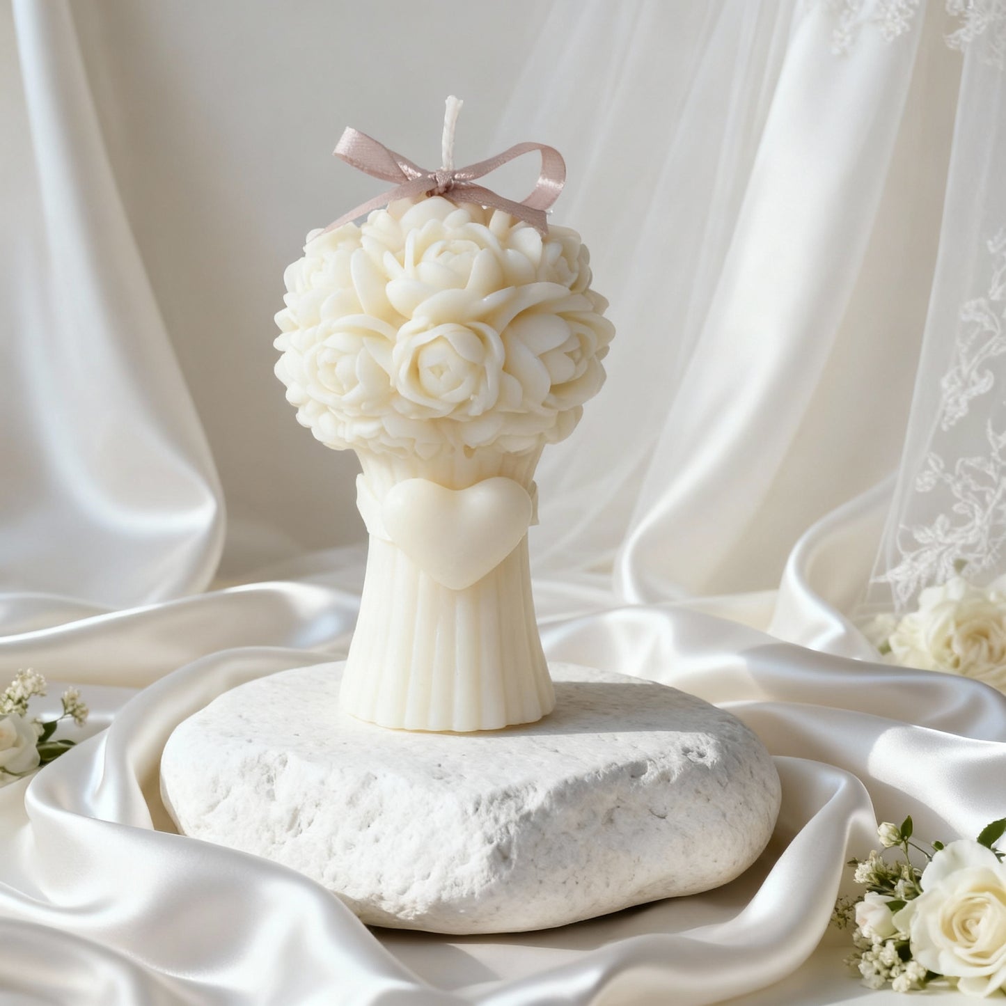 Crimson Spell: Scented Candles (White)